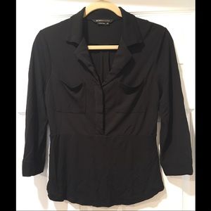 Bcbg Max Azria Black Blouse